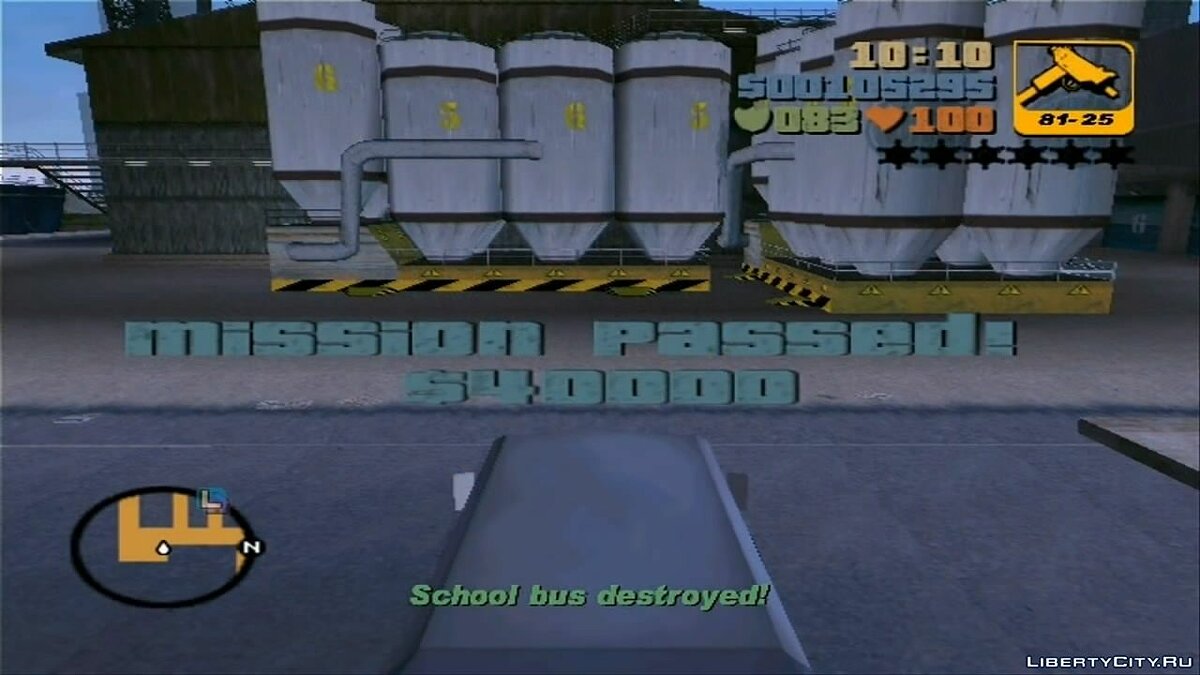GTA III Darkel's Mission - Blow Up A School Bus for GTA 3 - Картинка #4