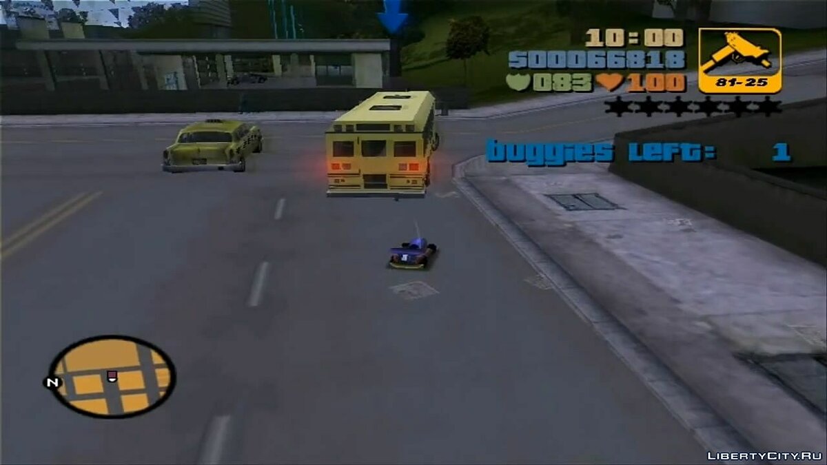 GTA III Darkel's Mission - Blow Up A School Bus for GTA 3 - Картинка #2