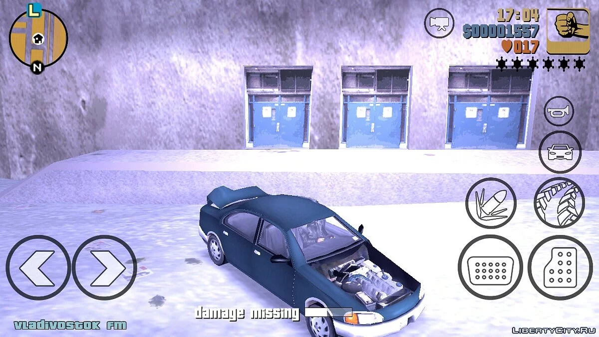 Индикатор повреждения машины  / GTA 3 (iOS, Android)