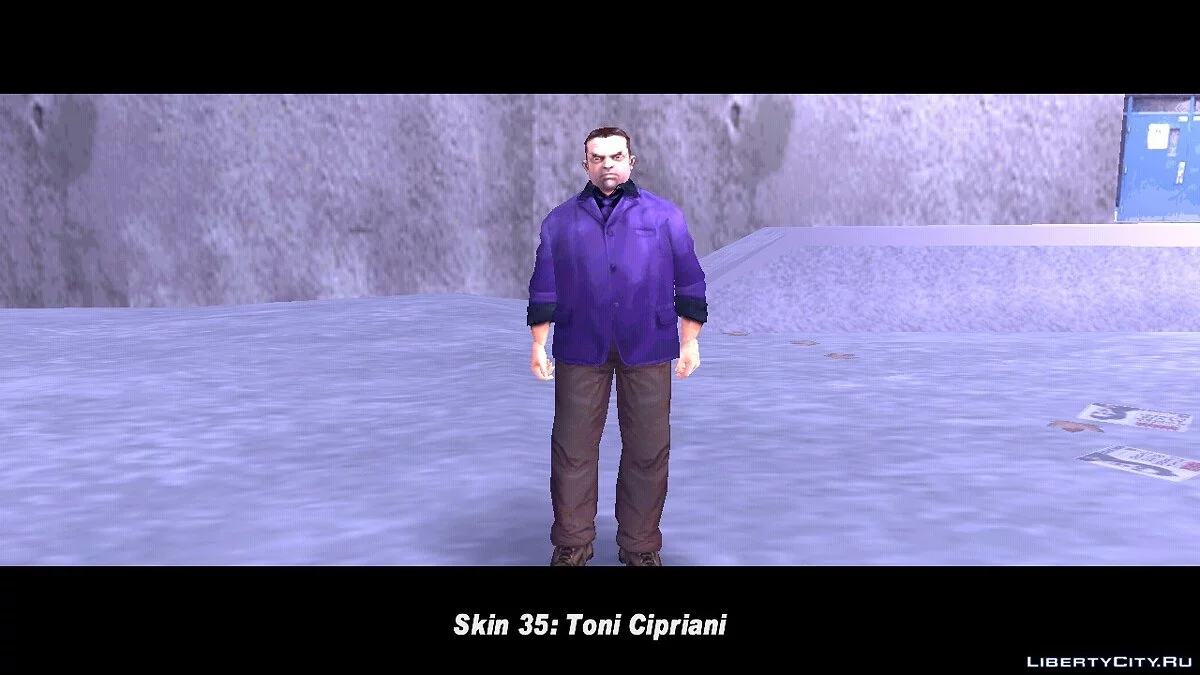 Skin Selector для GTA III (Android) / GTA 3 (iOS, Android)