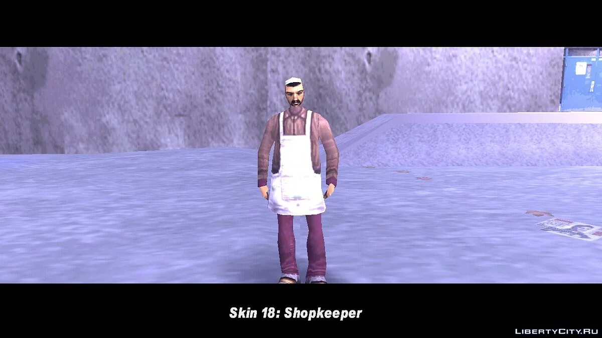 Skin Selector для GTA III (Android) / GTA 3 (iOS, Android)