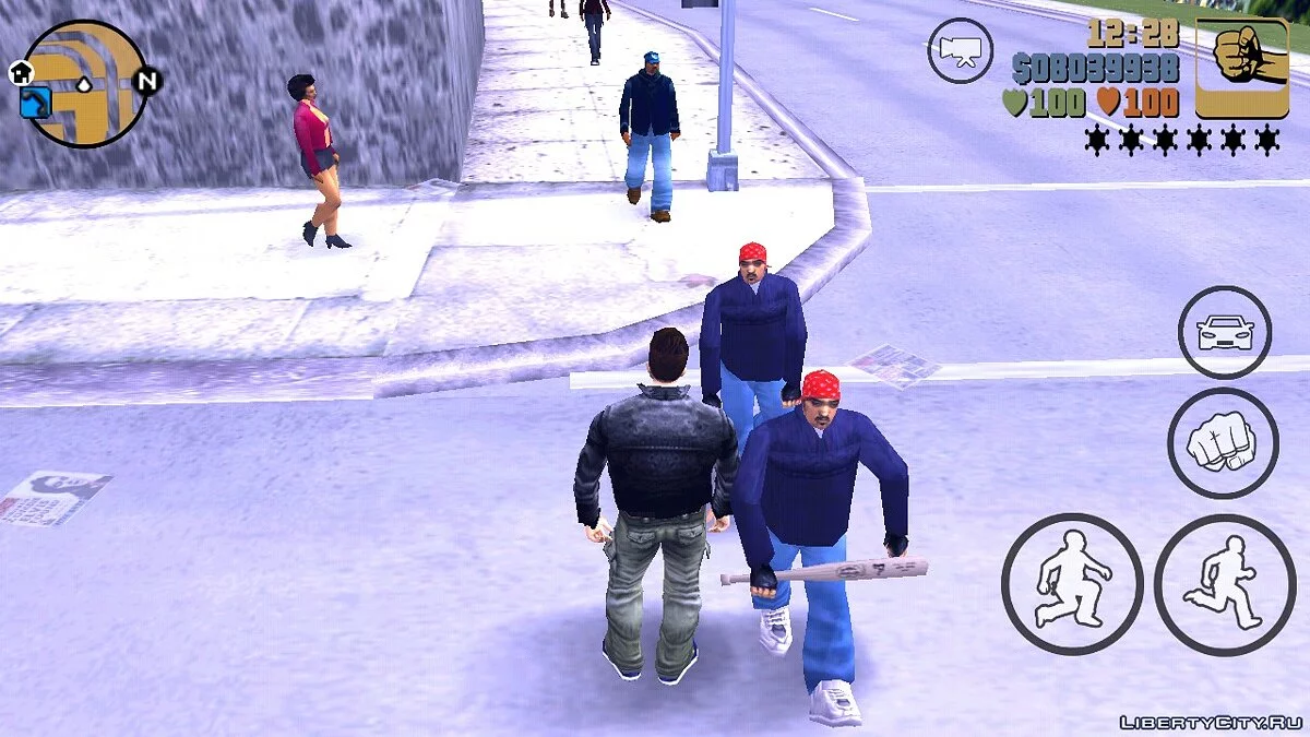 Вражеские банды вас игнорируют  / GTA 3 (iOS, Android)