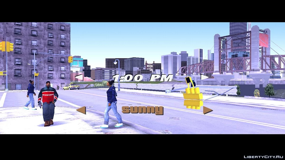 Выбор погоды и времени / GTA 3 (iOS, Android)