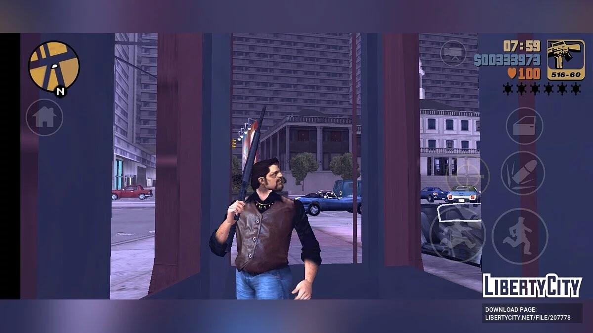 Магазин одежды Flatiron (beta 5.0) / GTA 3 (iOS, Android)