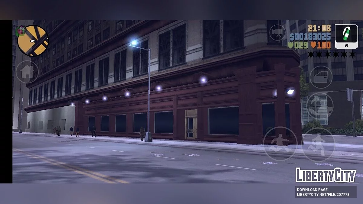 Магазин одежды Flatiron (beta 5.0) / GTA 3 (iOS, Android)