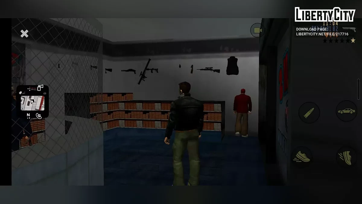 Улучшенная покупка оружия / GTA 3 (iOS, Android)