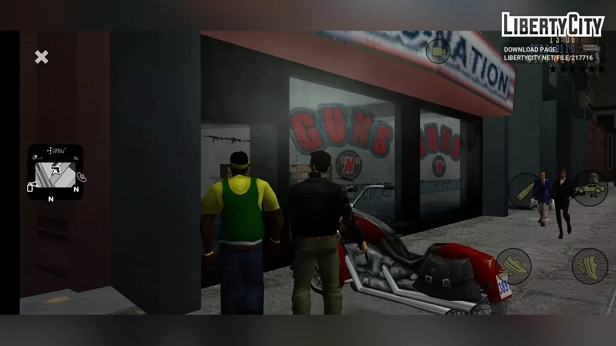 Улучшенная покупка оружия / GTA 3 (iOS, Android)