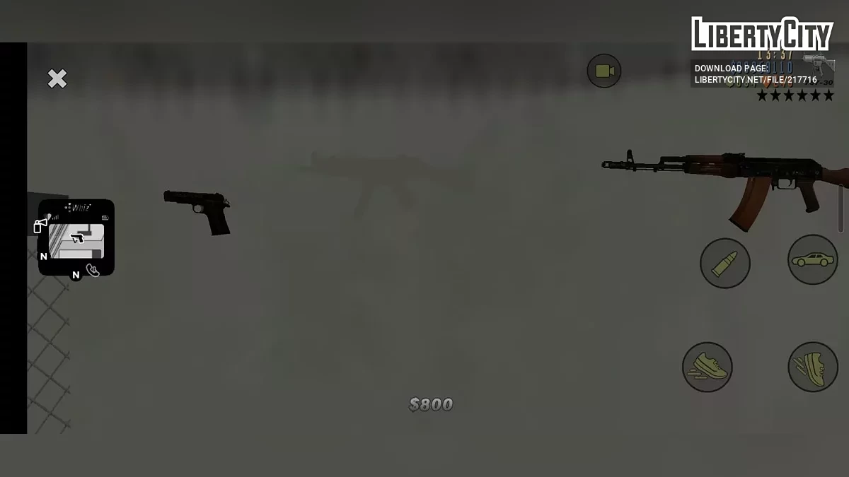 Улучшенная покупка оружия / GTA 3 (iOS, Android)