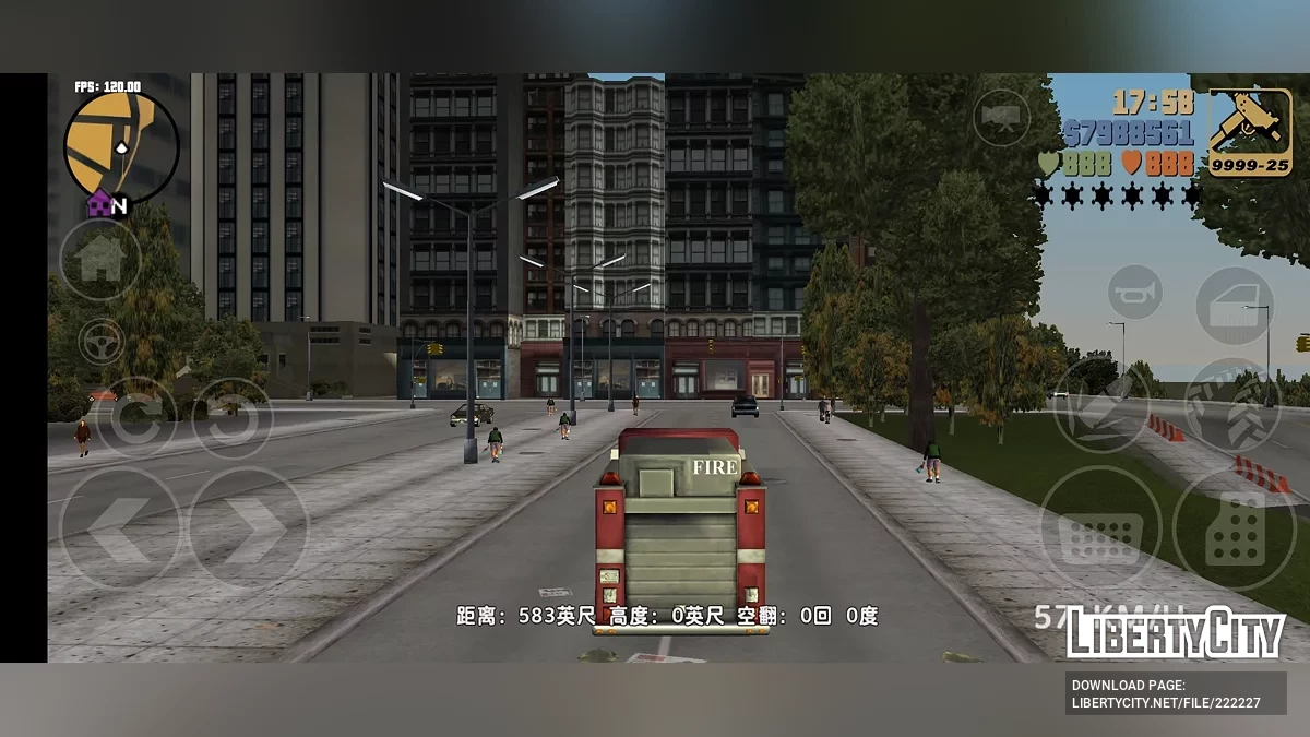 Camera Mod / GTA 3 (iOS, Android)