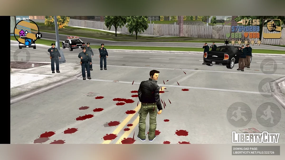 Режим с бесконечным здоровьем / GTA 3 (iOS, Android)