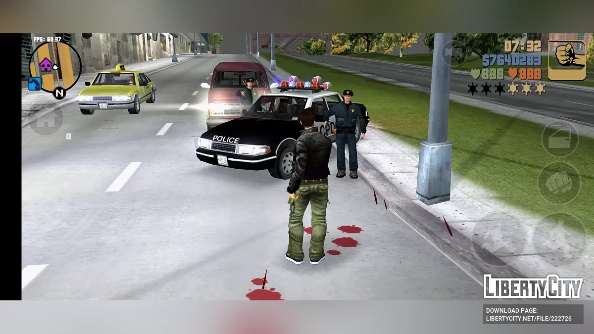 Режим с бесконечным здоровьем / GTA 3 (iOS, Android)