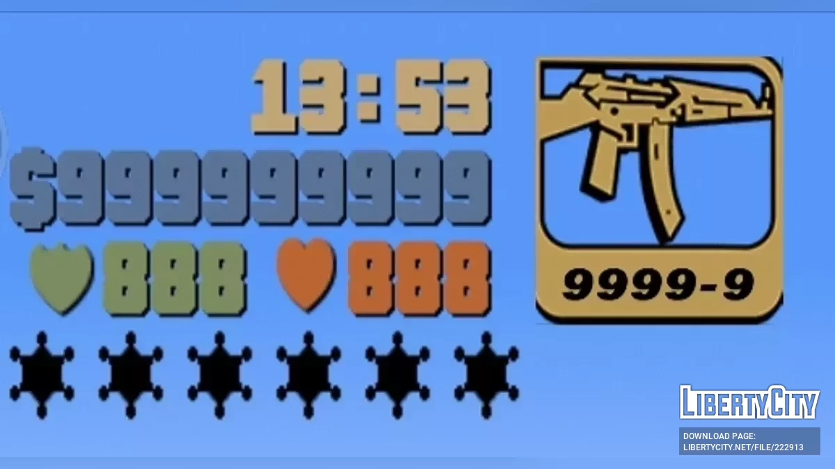 Фикс максимального числа денег / GTA 3 (iOS, Android)