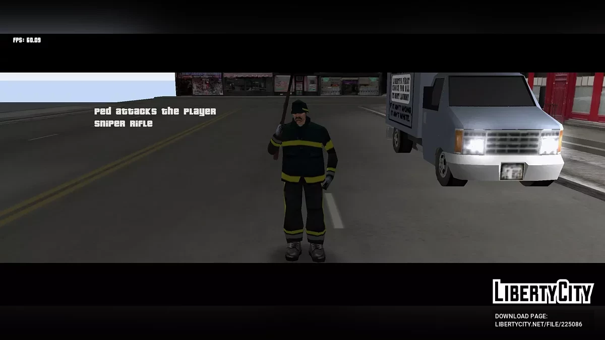 Спавнер пешеходов + возможность дать оружие / GTA 3 (iOS, Android)