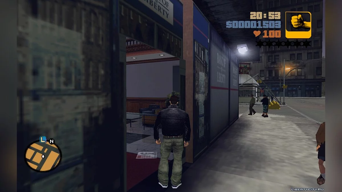 Интерьер банка Liberty / GTA 3