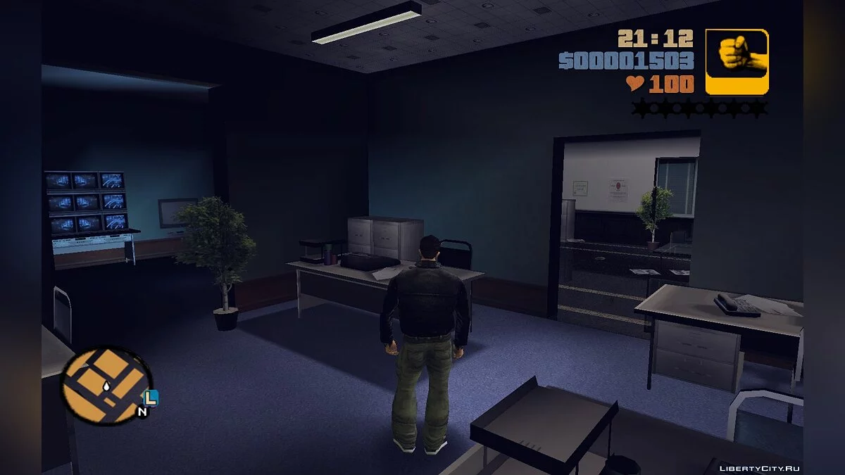 Интерьер банка Liberty / GTA 3