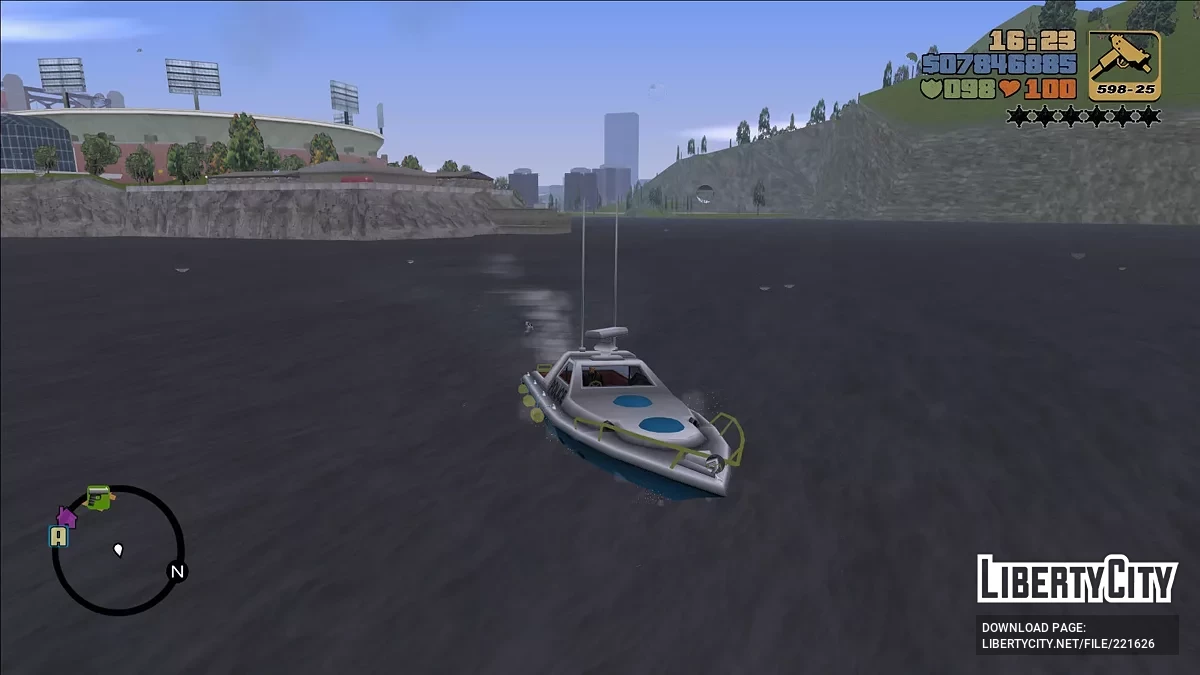 Удаление трубопроводов в Либерти-Сити / GTA 3
