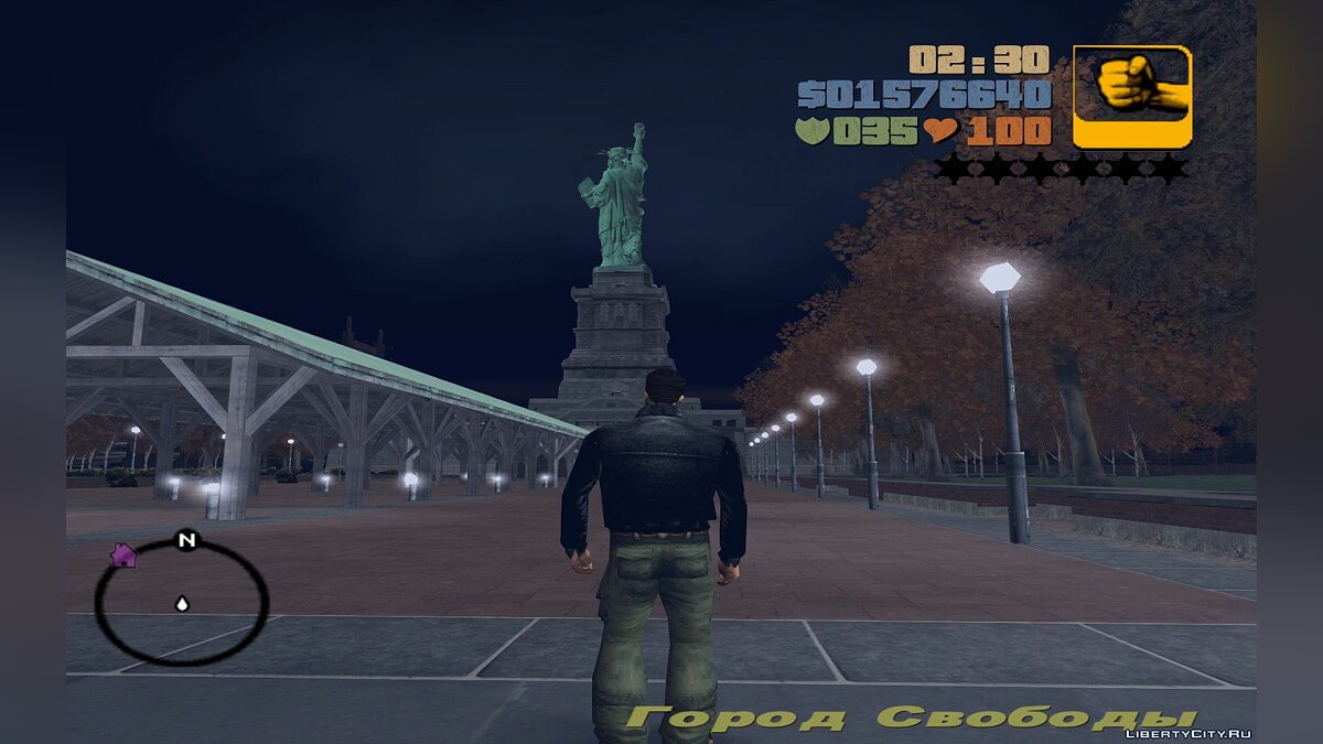 Statue of happiness from GTA IV for GTA 3 - Картинка #5