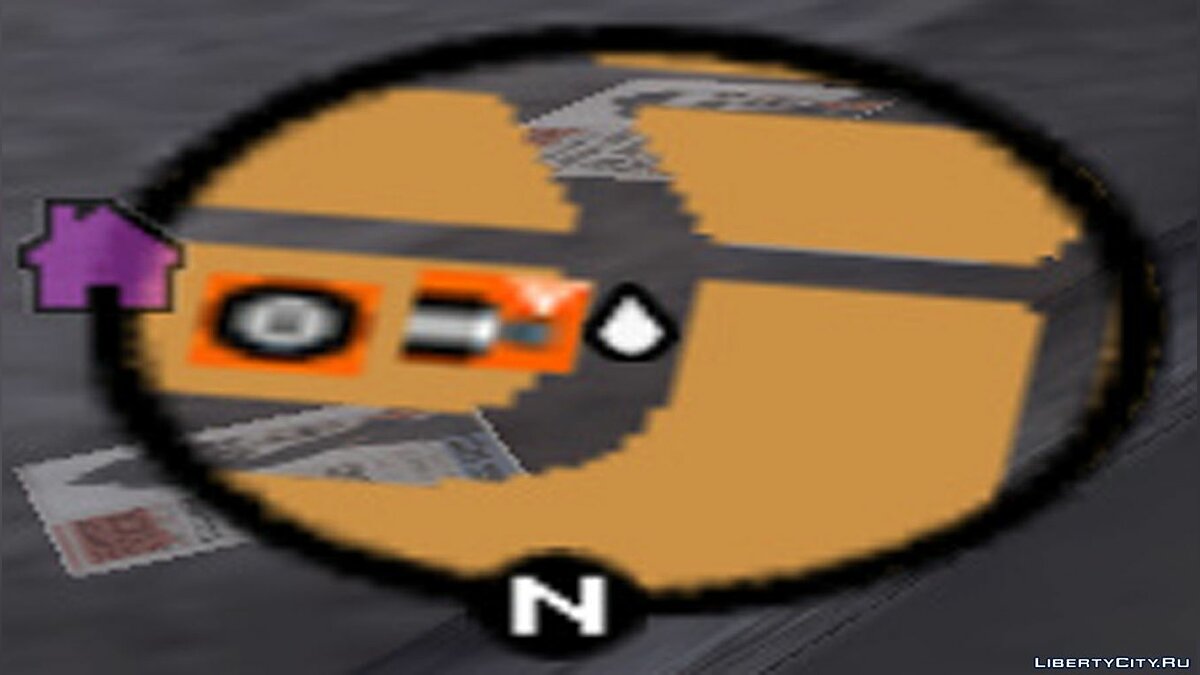 Иконки на радаре v1 для GTA 3 - Картинка #7