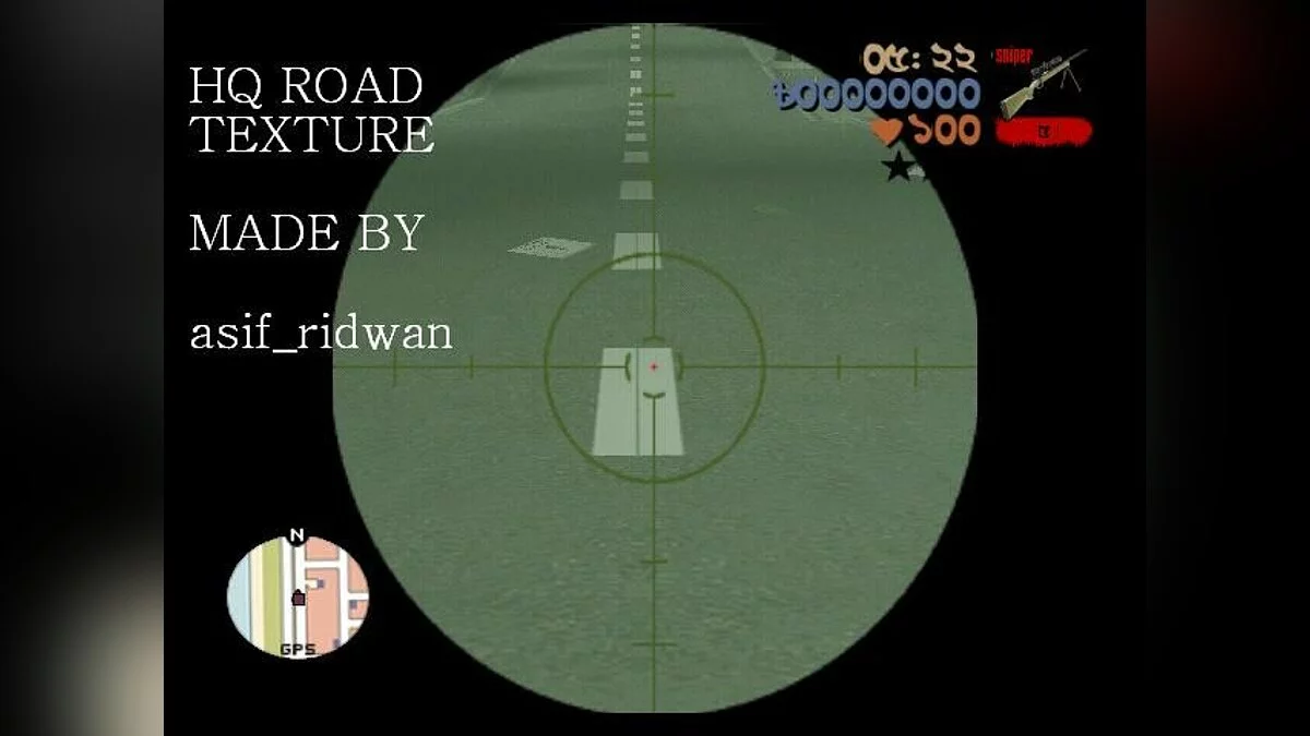HQ Road Texture  / GTA 3