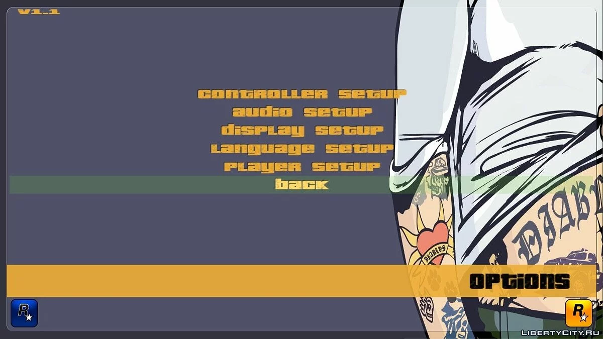 GTA III HD Menu (16:9) / GTA 3