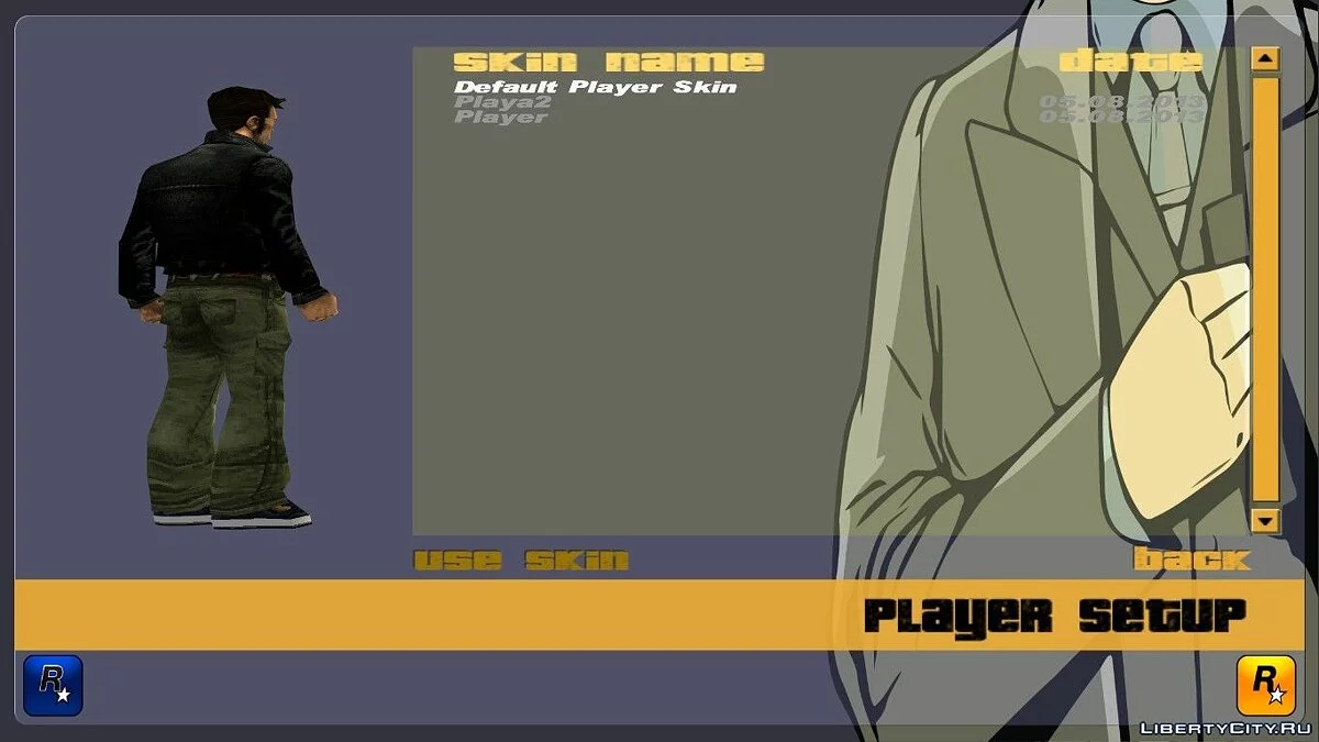 GTA III HD Menu (16:9) / GTA 3