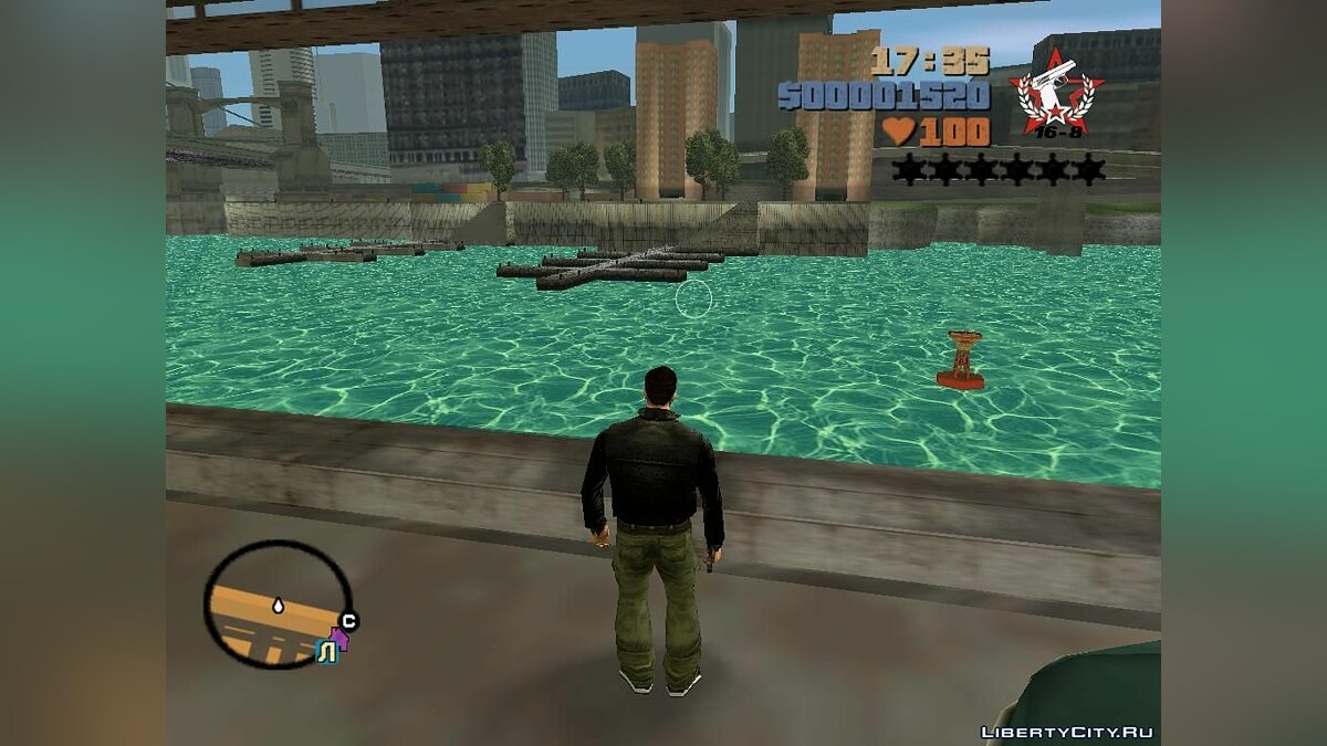 Скачать Новая светлая вода для GTA 3