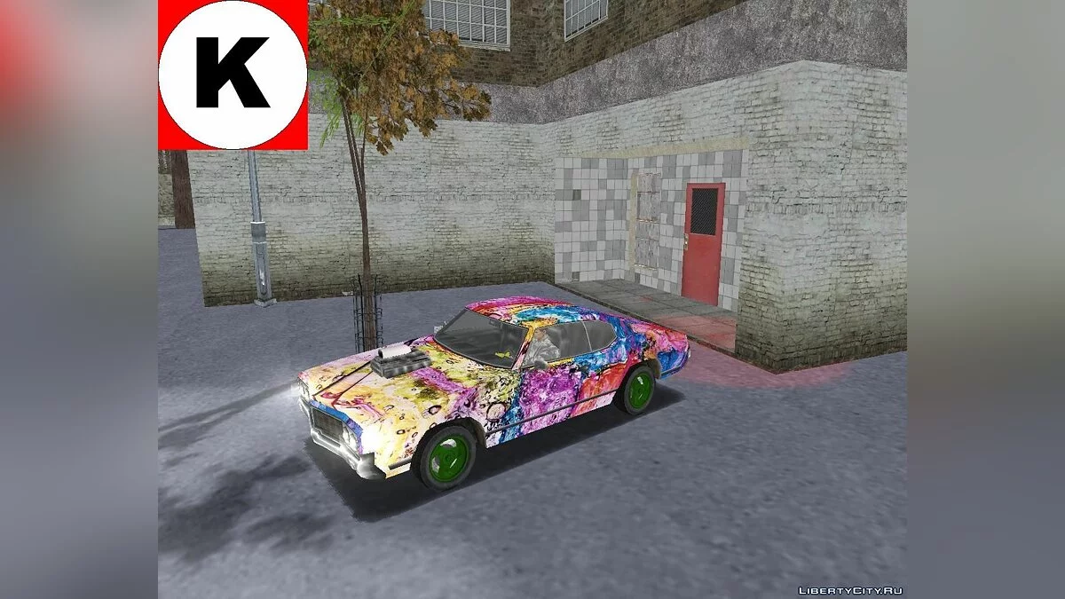 Diablo Sabre Acid Paintjobs. / GTA 3