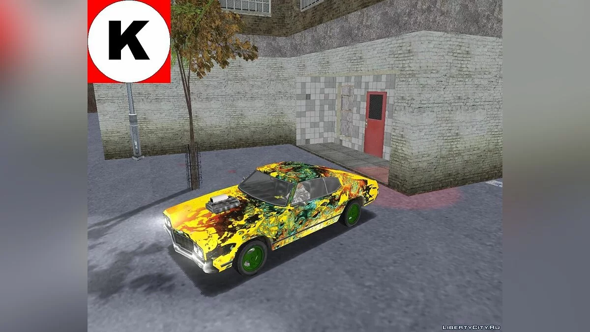 Diablo Sabre Acid Paintjobs. / GTA 3