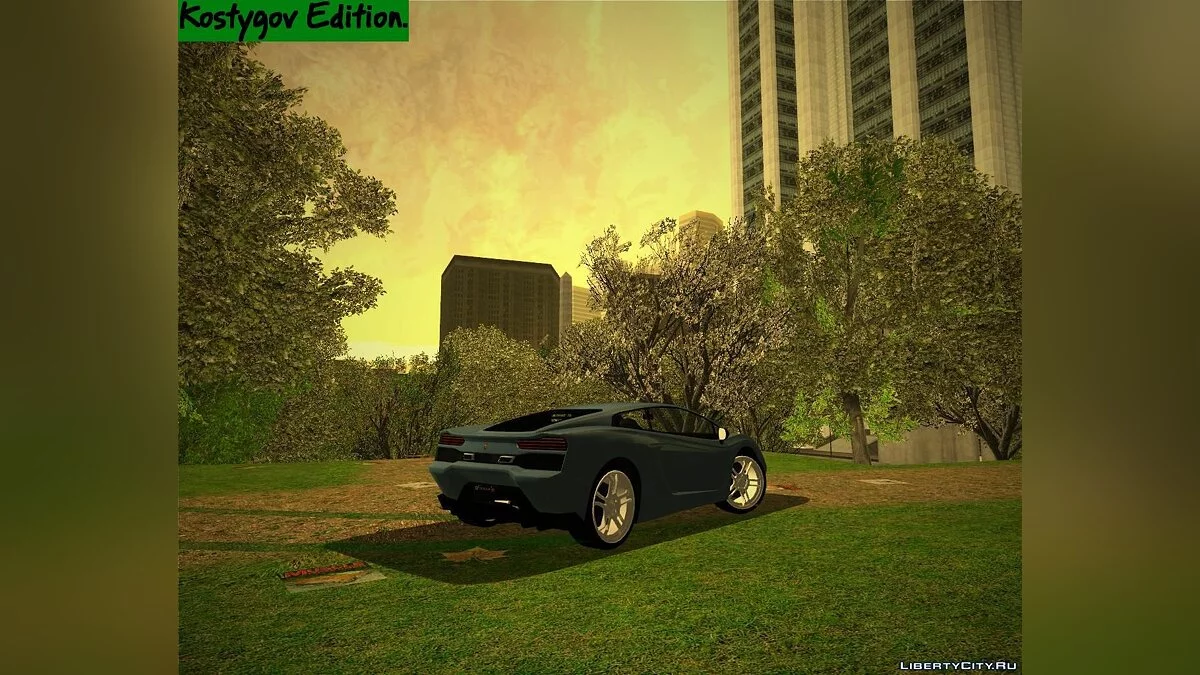 Beauty Green Project. Part 1. Park. / GTA 3