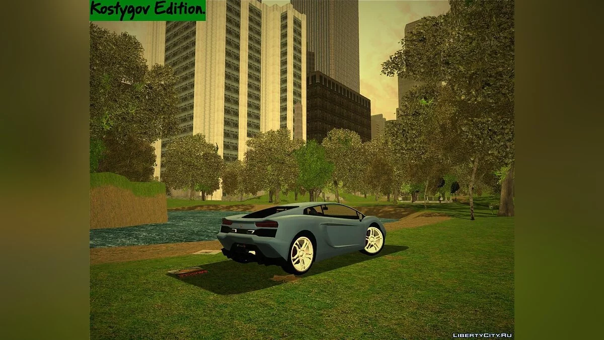 Beauty Green Project. Part 1. Park. / GTA 3