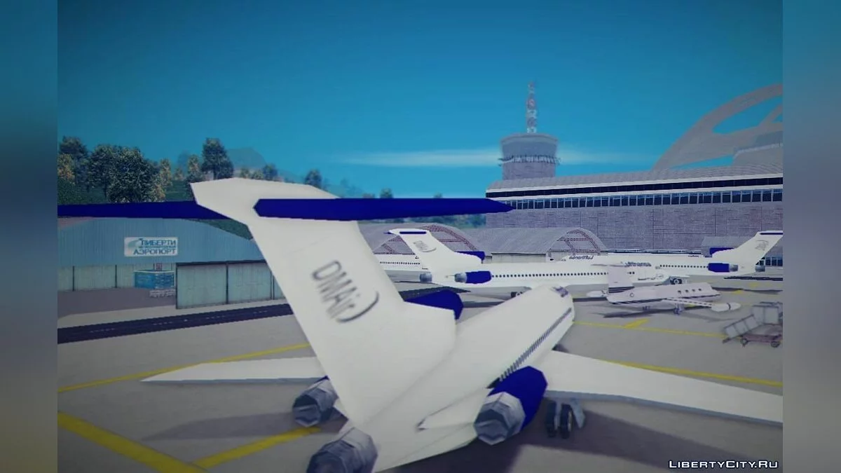 Новые текстуры воздушного транспорта в аэропорту / GTA 3
