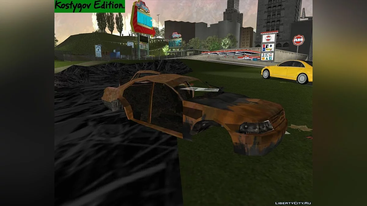 Wrecked Cars New. / GTA 3