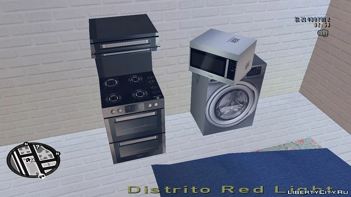Улучшенный дом в протленде / GTA 3