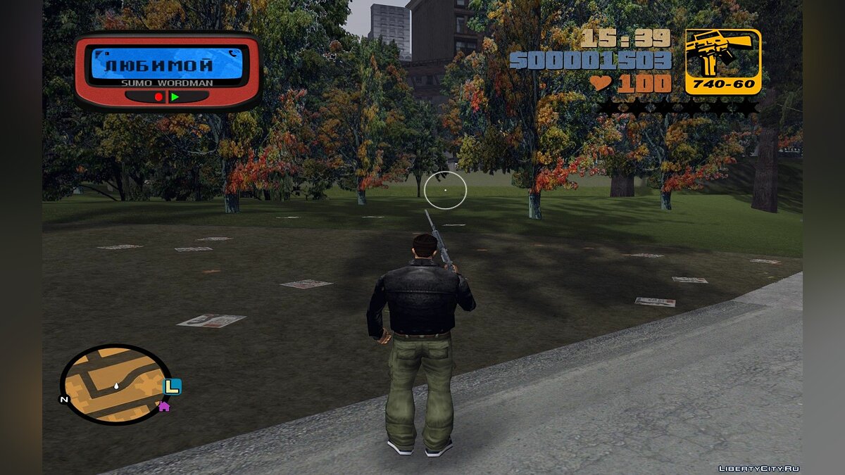 Скачать HD HUD интерфейс для GTA 3