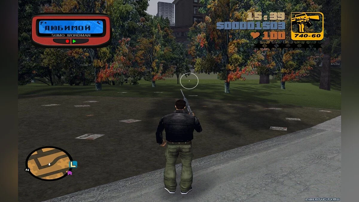 HD HUD интерфейс / GTA 3