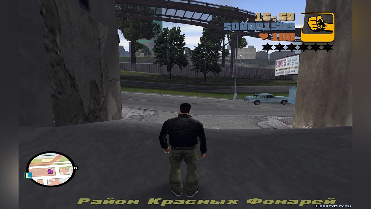 Скачать Радар HD версия в стиле GPS для GTA 3