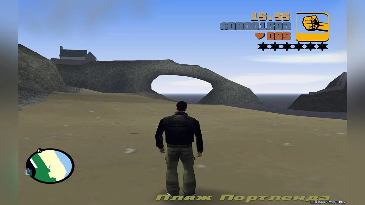 Радар HD версия в стиле Vice city / GTA 3