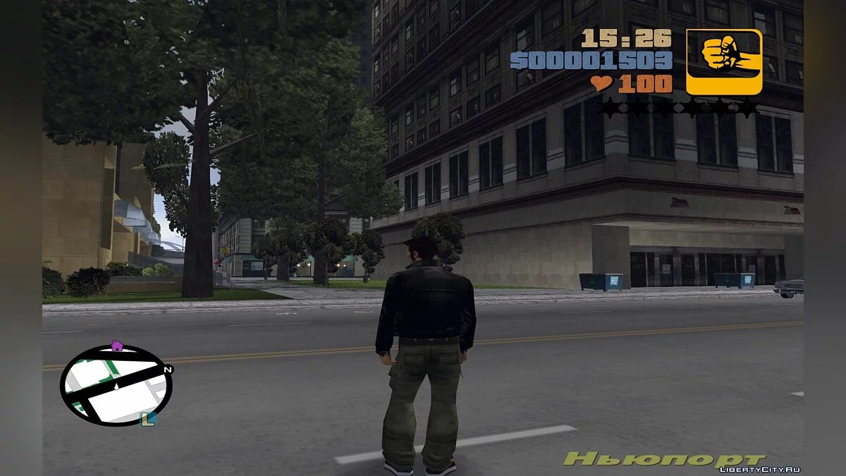 Радар HD версия в стиле Vice city / GTA 3