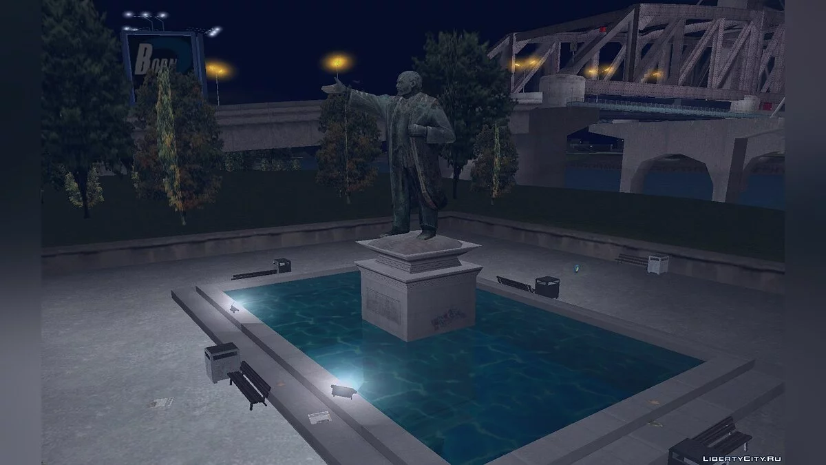 Памятник Ленину / GTA 3