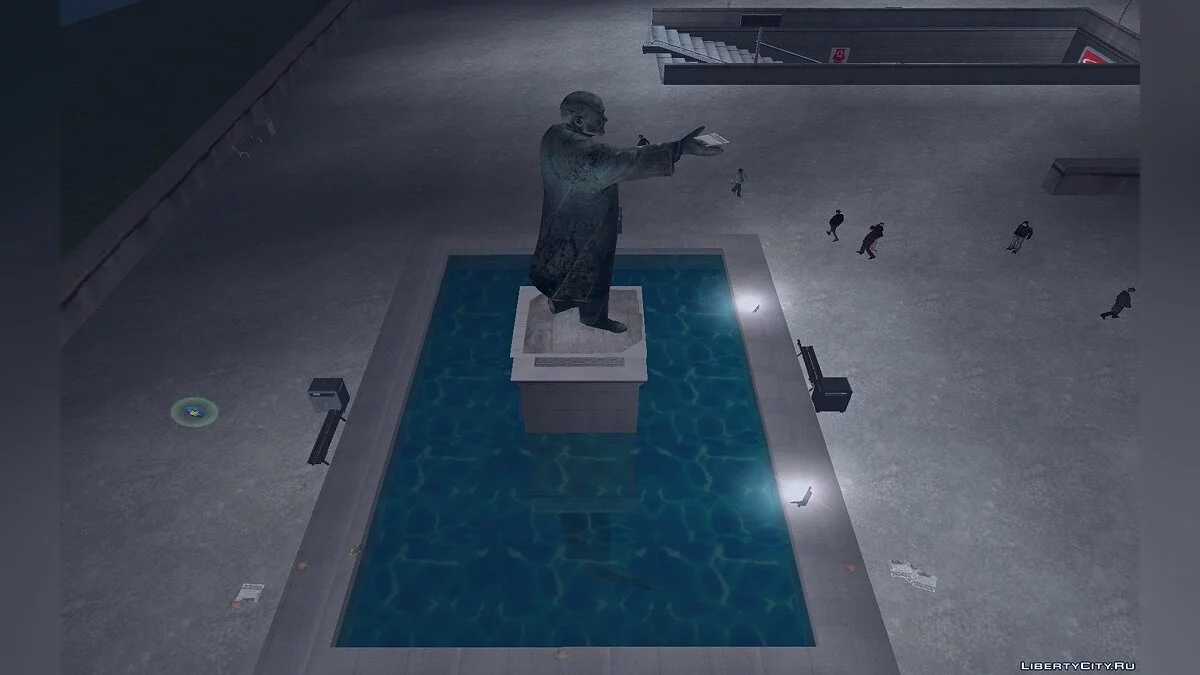 Памятник Ленину / GTA 3