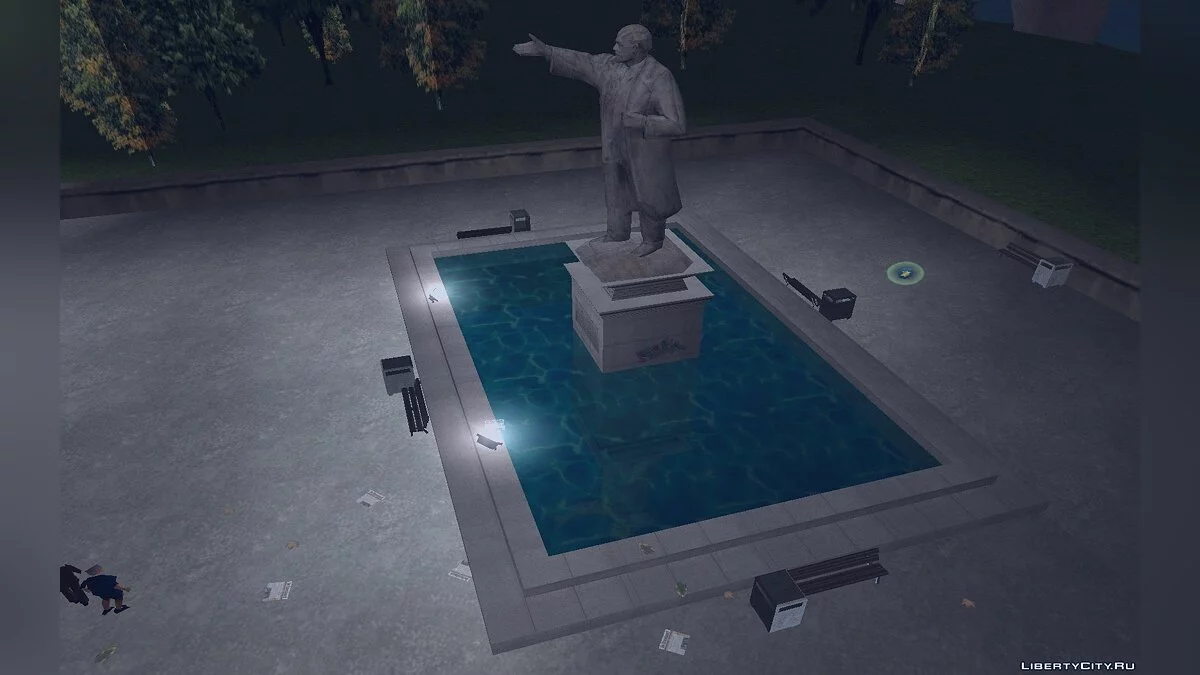 Памятник Ленину / GTA 3