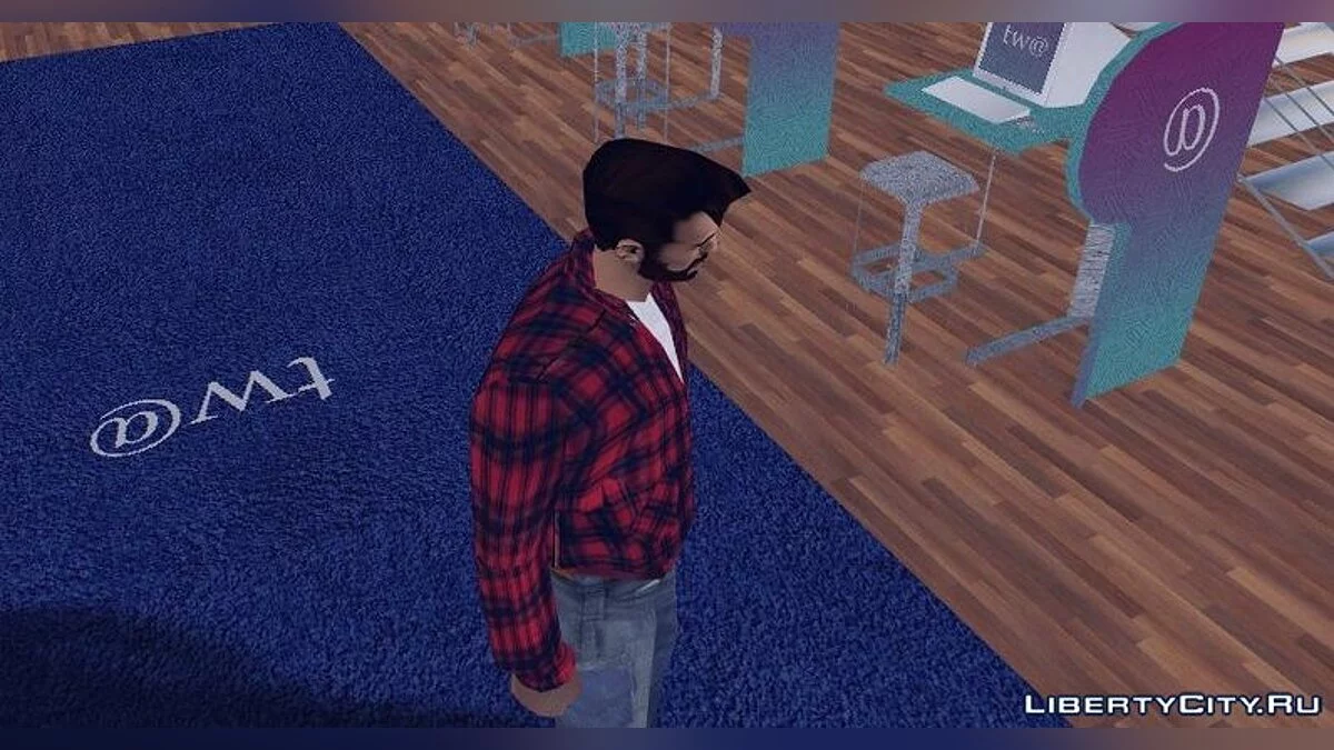HD текстуры для компьютерного клуба / GTA 3