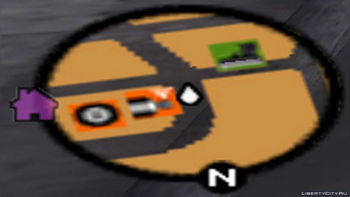 Иконки на радаре v1 / GTA 3