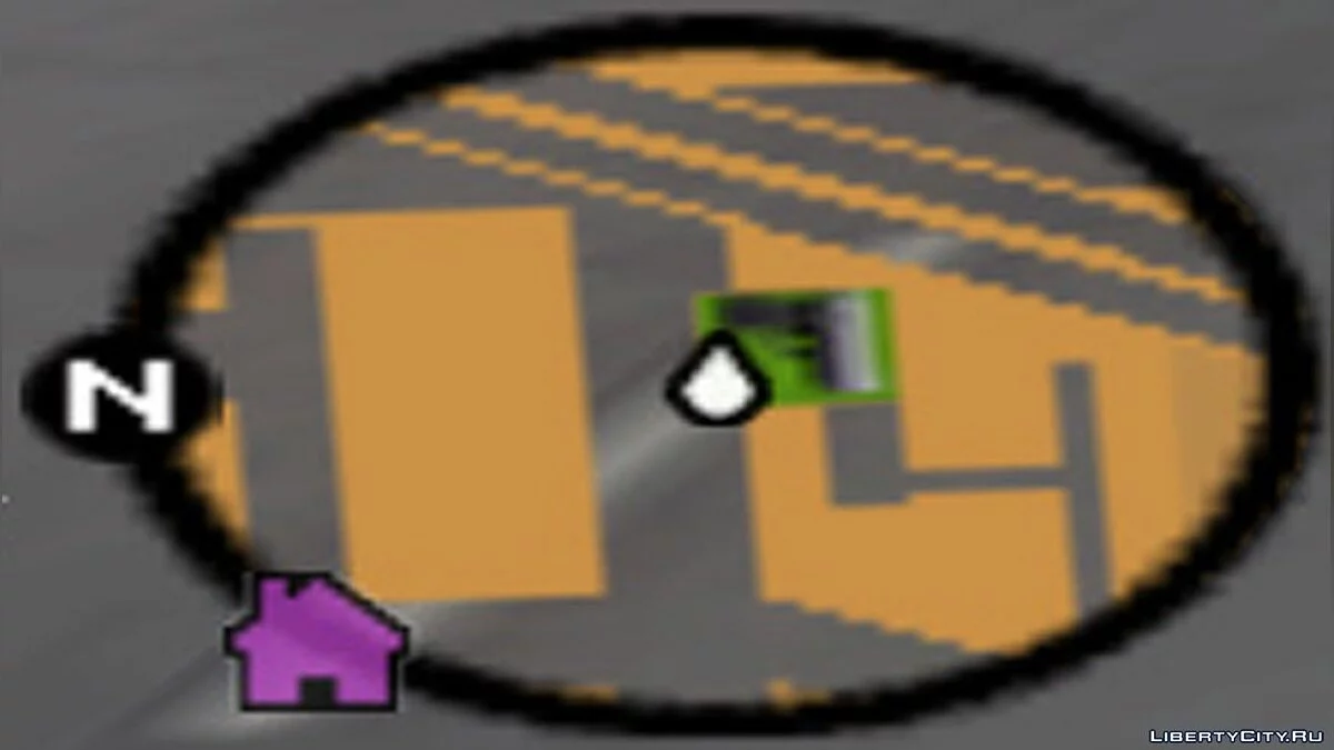 Иконки на радаре v1 / GTA 3