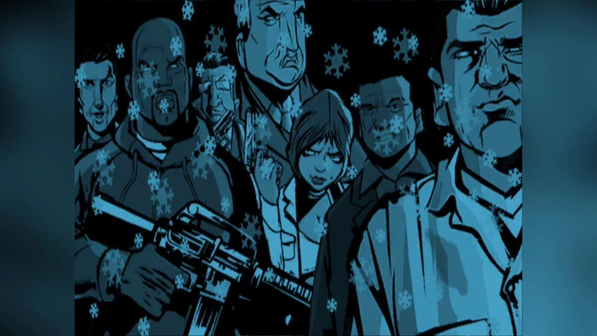 Новогодний мод / GTA 3