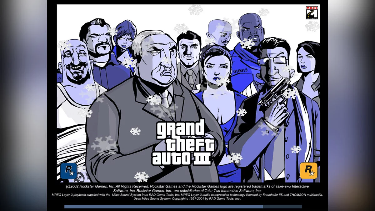 Новогодний мод / GTA 3