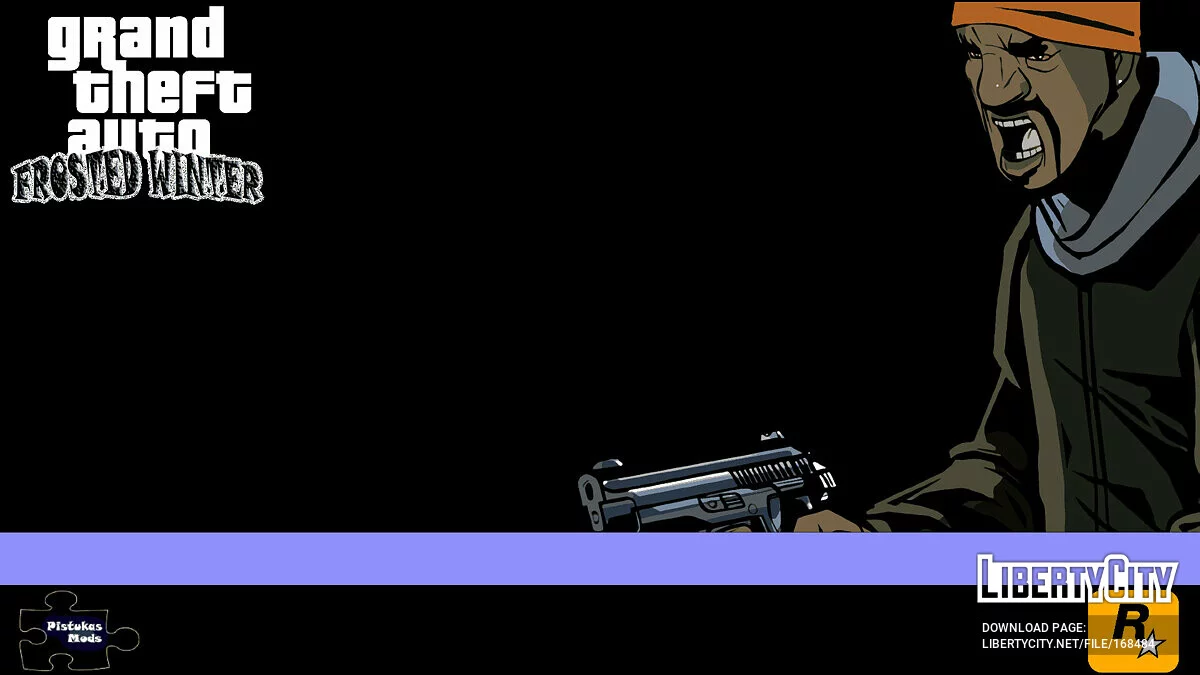 HD Menu Frosted Winter / GTA 3
