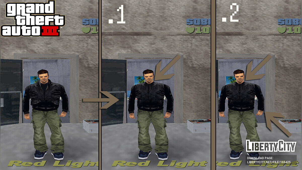Updated clothes for Claude for GTA 3 - Картинка #1