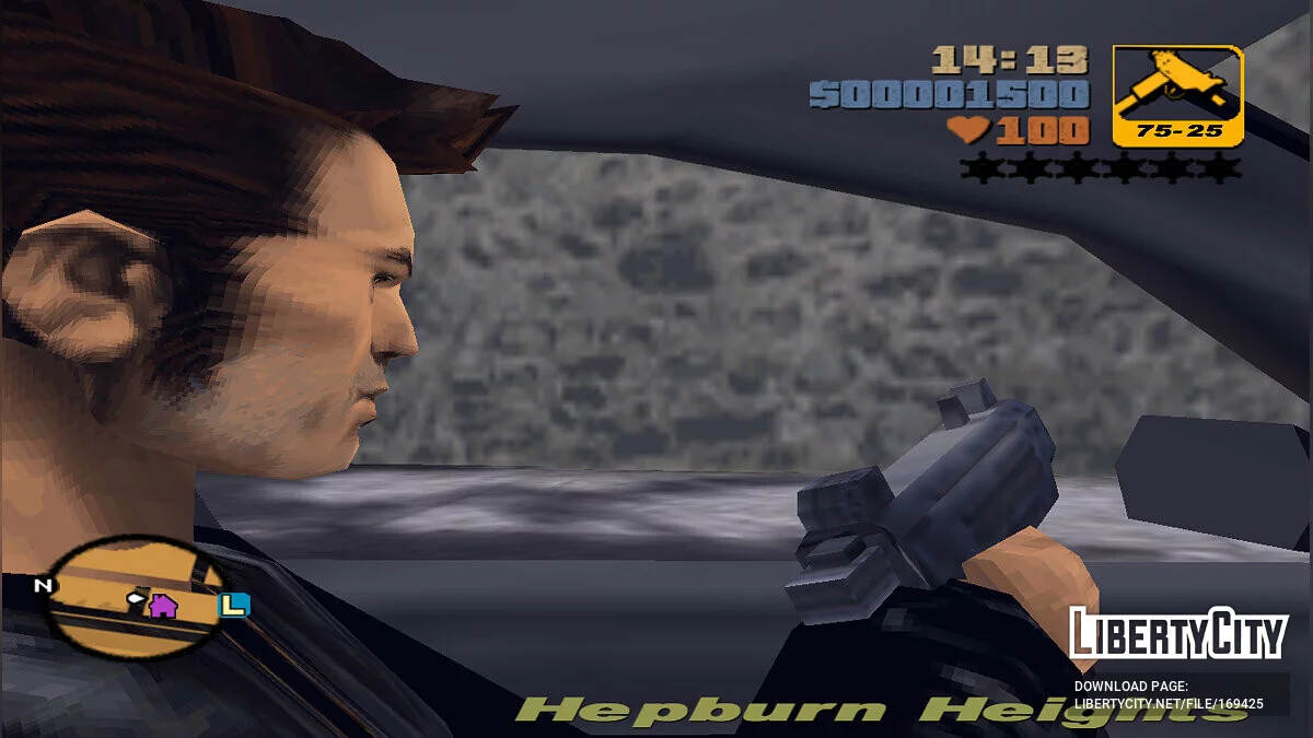 Обновлённая одежда для Клода / GTA 3