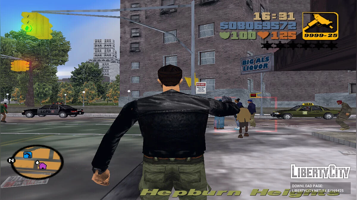 Обновлённая одежда для Клода / GTA 3
